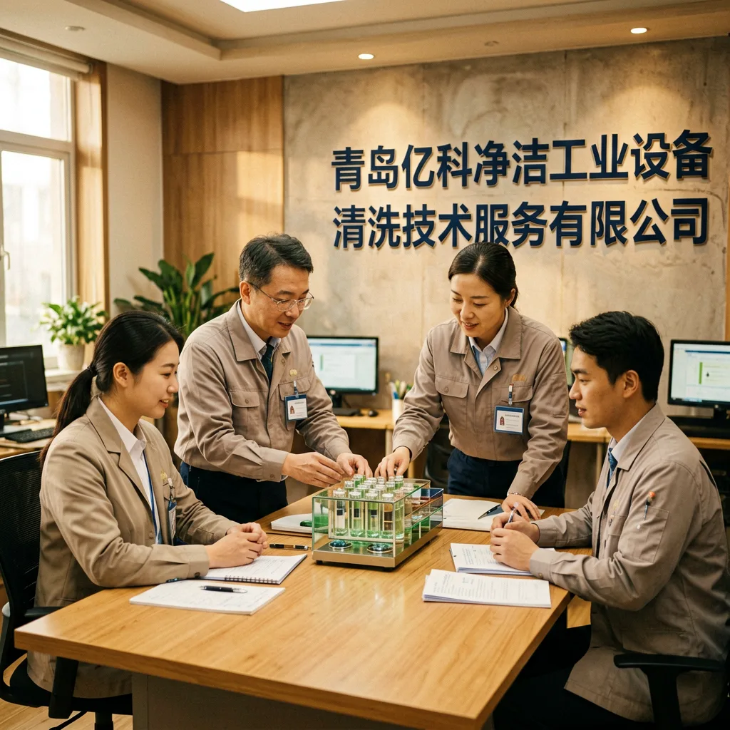 青岛亿科净洁工业设备清洗技术服务有限公司